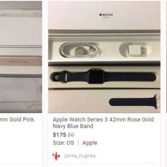 SCAM: APPLE WATCH SERIES 3 W/ # 646-387-3592 - Picture 3 of 7